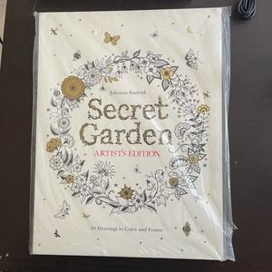 Secret Garden Artist Edition 20 Drawings Paperback by Johanna Basford